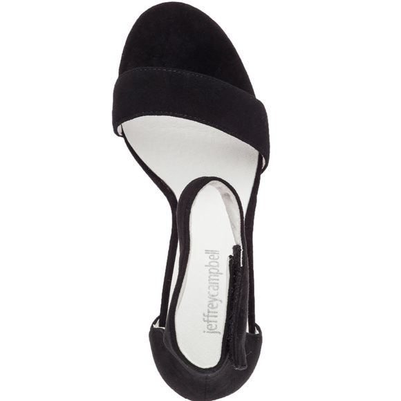 Jeffrey Campbell Lindsay Black Suede Heels – Size 7 (EUC) - Picture 5 of 13